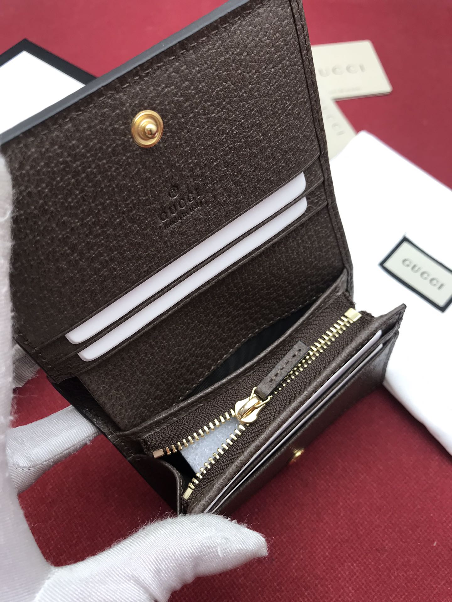 Replica Gucci Ophidia Card Case Wallet 523155