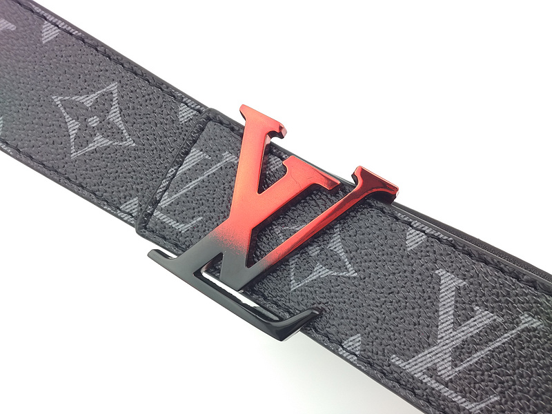 Replica Louis Vuitton Belt L203-80 38Mm Red