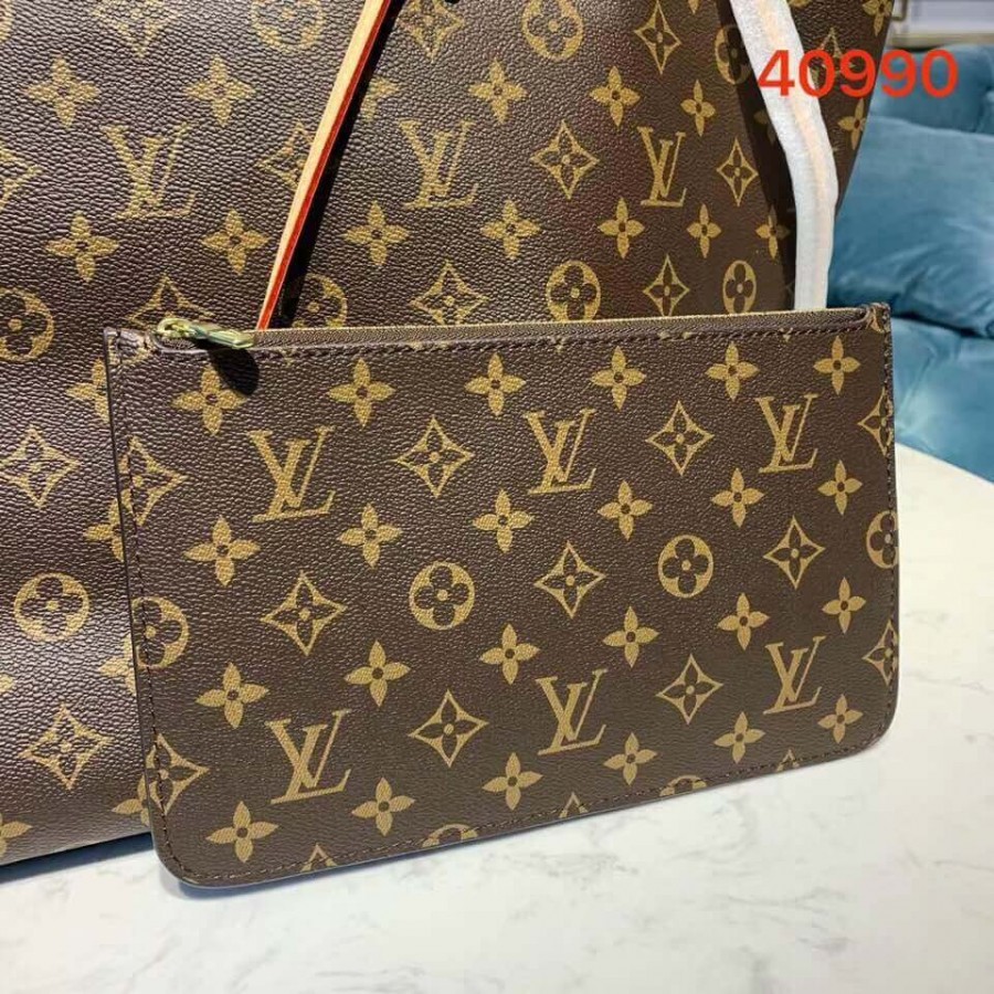 Replica Louis Vuitton Monogram Canvas Neverfull Pm/Mm/Gm M40995 M40990