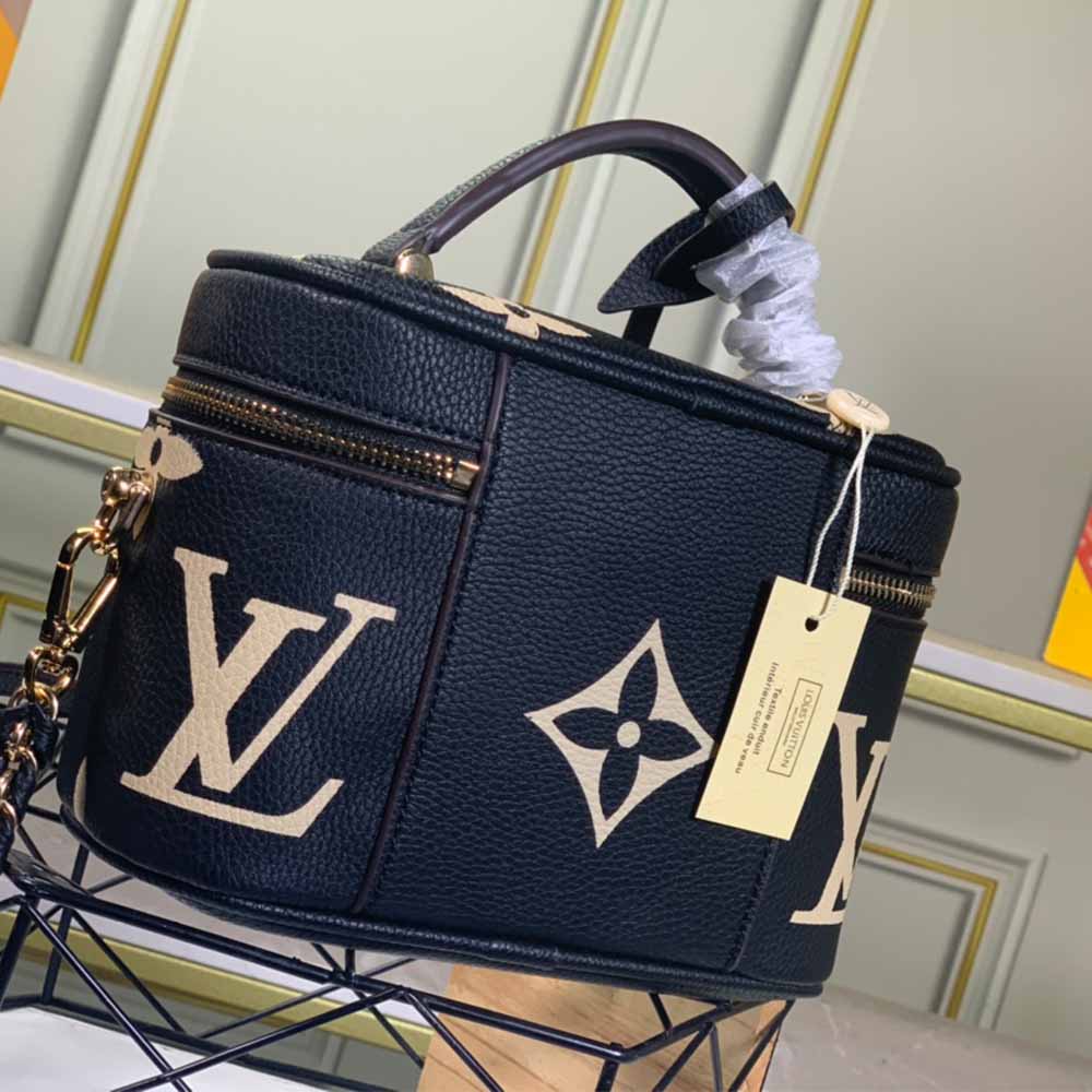 Replica Louis Vuitton Vanity Pm M45599 Cream/Black/Grey