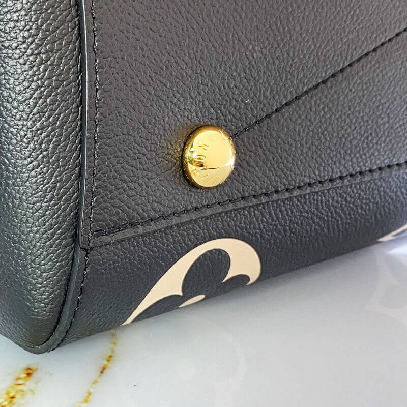 Replica Louis Vuitton Monogram Empreinte Leather Montaigne Mm M45499