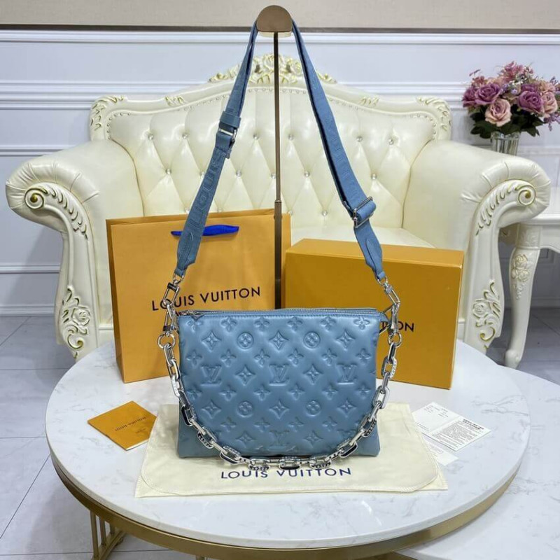 Replica Louis Vuitton Coussin Pm M58699 Bleu Glacier