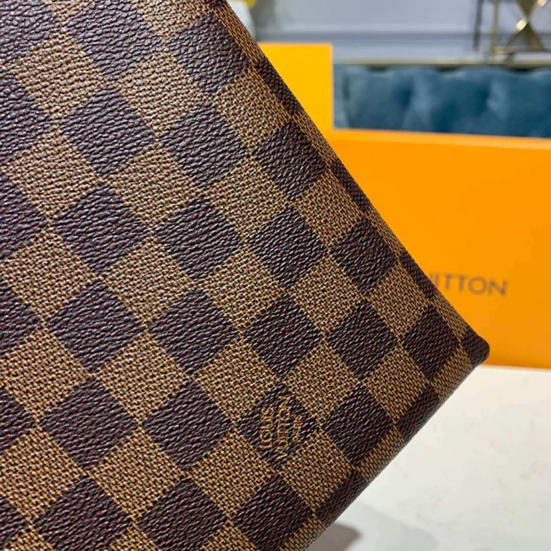 Replica Louis Vuitton Damier Ebene Daily Pouch N60262