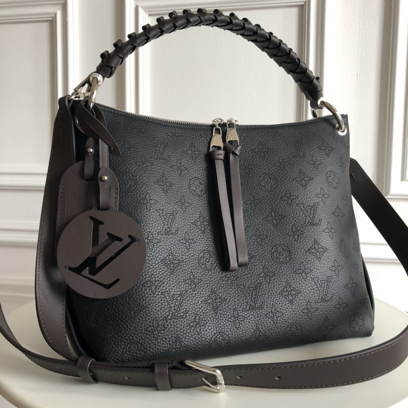 Replica Louis Vuitton Aaa-Beaubourg Hobo Mm-M56073 Black