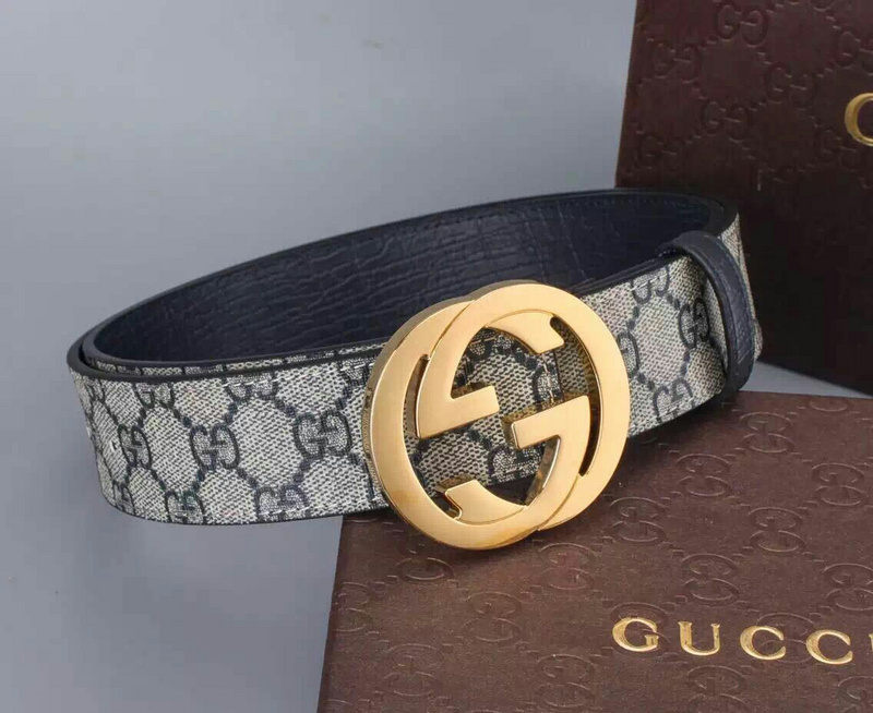 Replica Gucci Belt 400360- Gold Buckle 38Mm