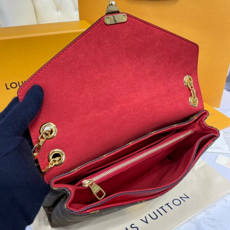 Replica Louis Vuitton Monogram Canvas Pallas Chain M41200 M41201 M41203