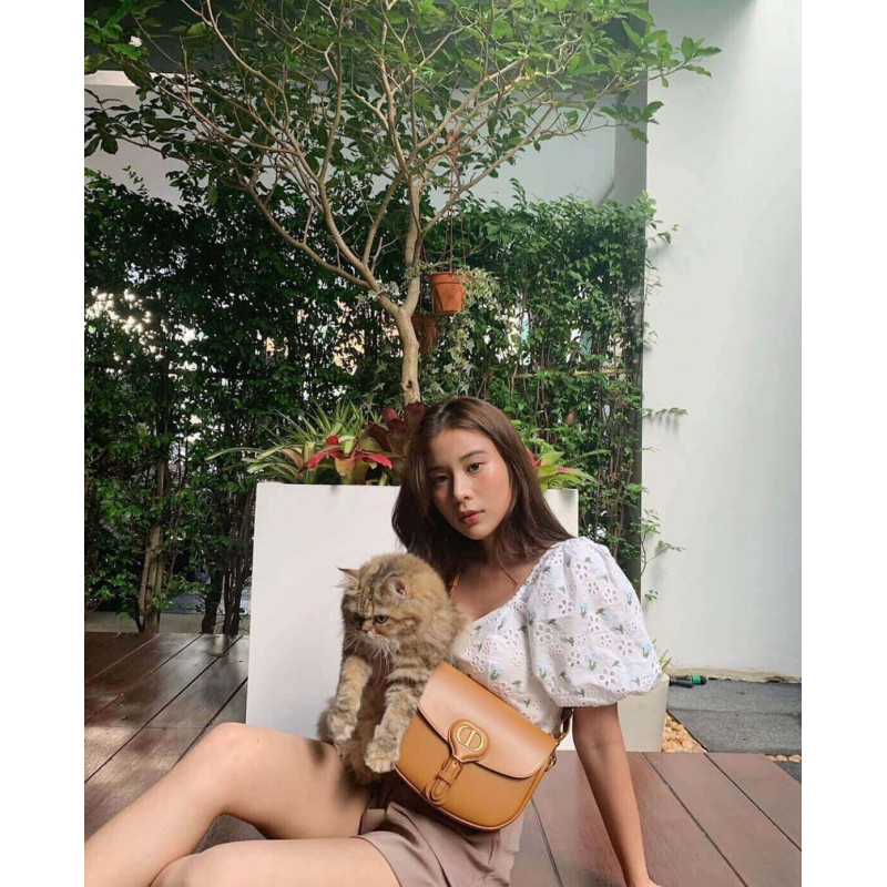 Replica Christian Dior Medium Bobby Bag In Box Calfskin M9319