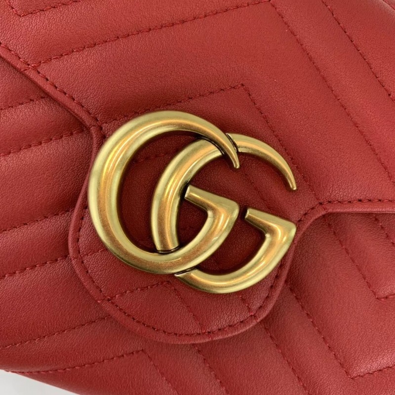 Replica Gucci Gg Marmont Matelasse Mini Bag 474575