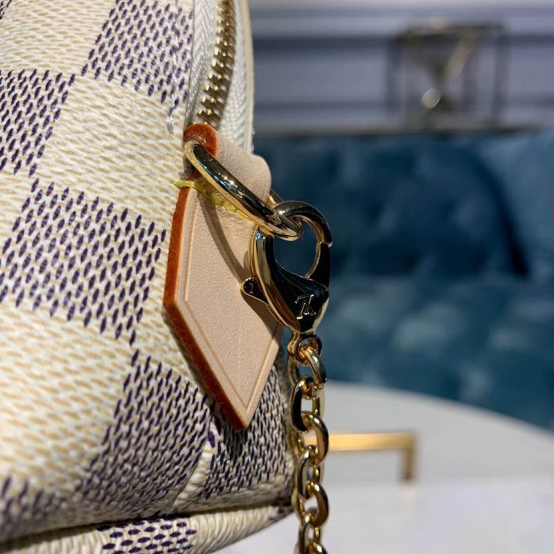 Replica Louis Vuitton Damier Azur Cosmetic Pouch Gm M47353