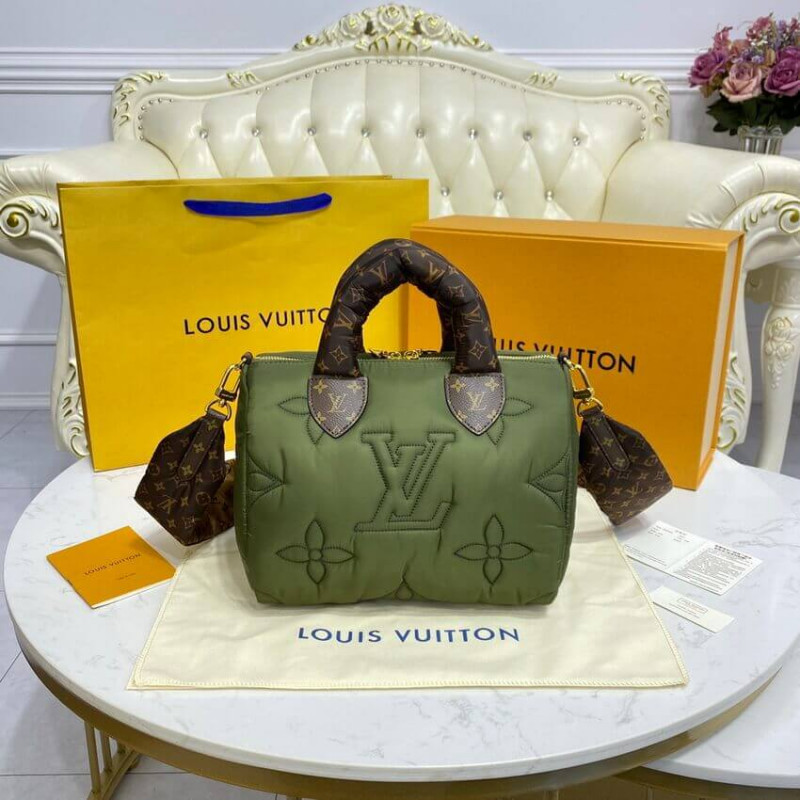 Replica Louis Vuitton Econyl Speedy Bandouliere 25 M59009 Khaki
