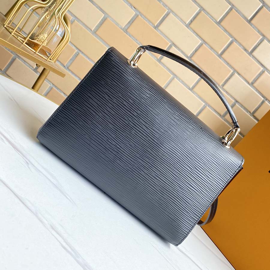 Replica Louis Vuitton Pochette Grenelle Black/White/Green