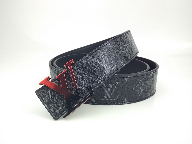 Replica Louis Vuitton Belt L203-80 38Mm Red