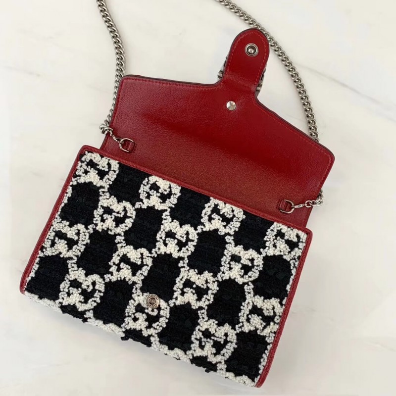 Replica Gucci Dionysus Gg Tweed Mini Bag 401231