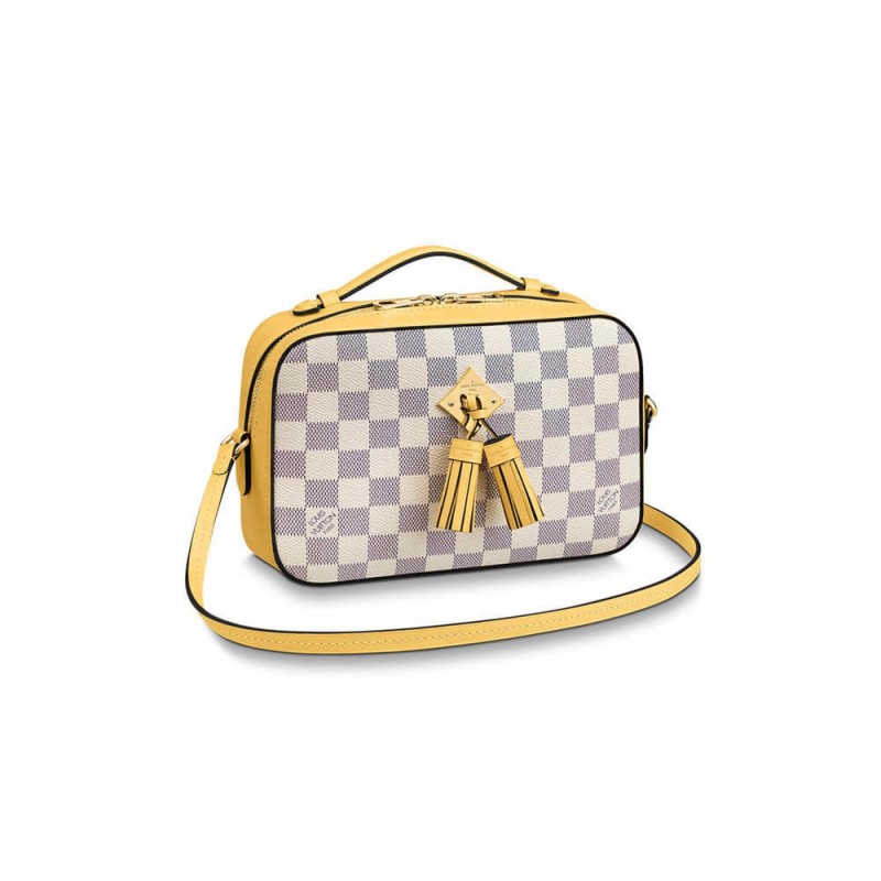 Replica Louis Vuitton Damier Azur Canvas Saintonge N40154