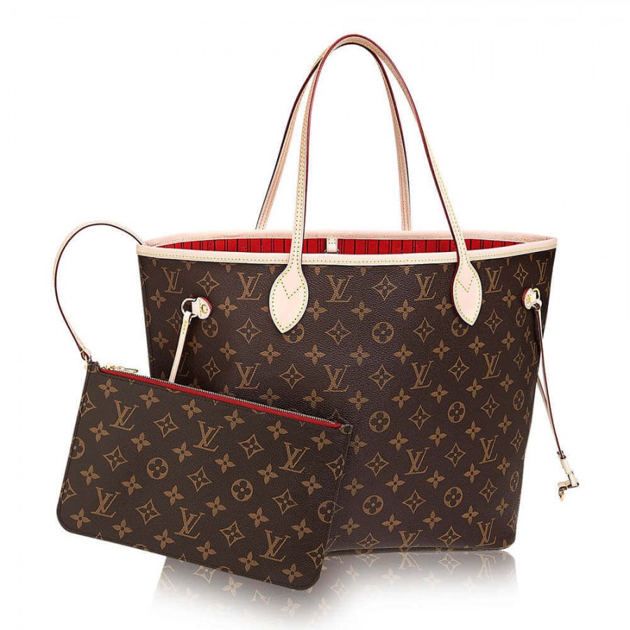 Replica Louis Vuitton Monogram Canvas Neverfull Mm M41177