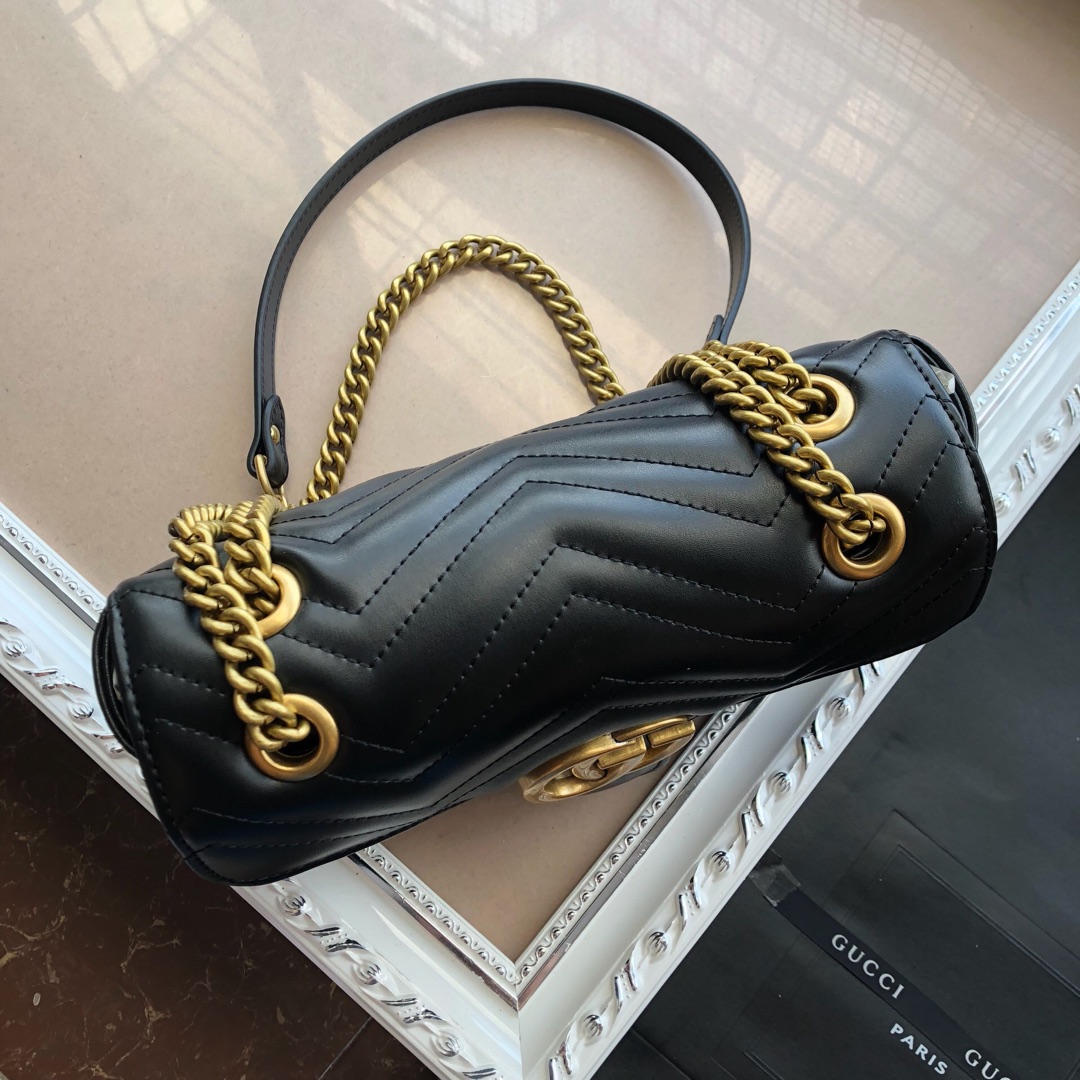 Replica Gucci Marmont Small Matelasse Shoulder Bag Nano/22Cm/26Cm