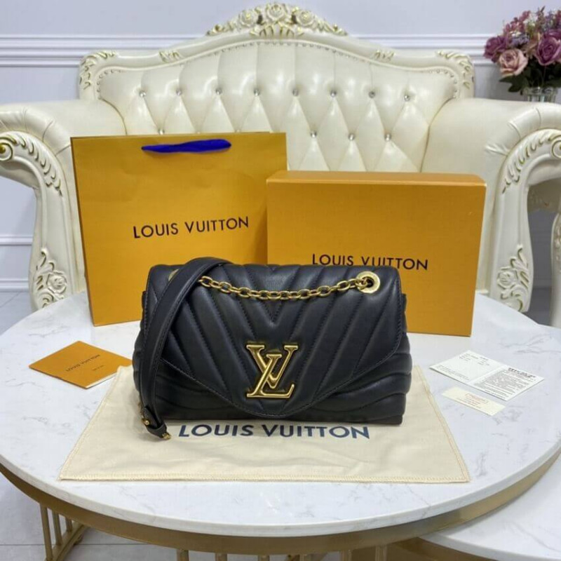 Replica Louis Vuitton New Wave Chain Bag M58552 Black