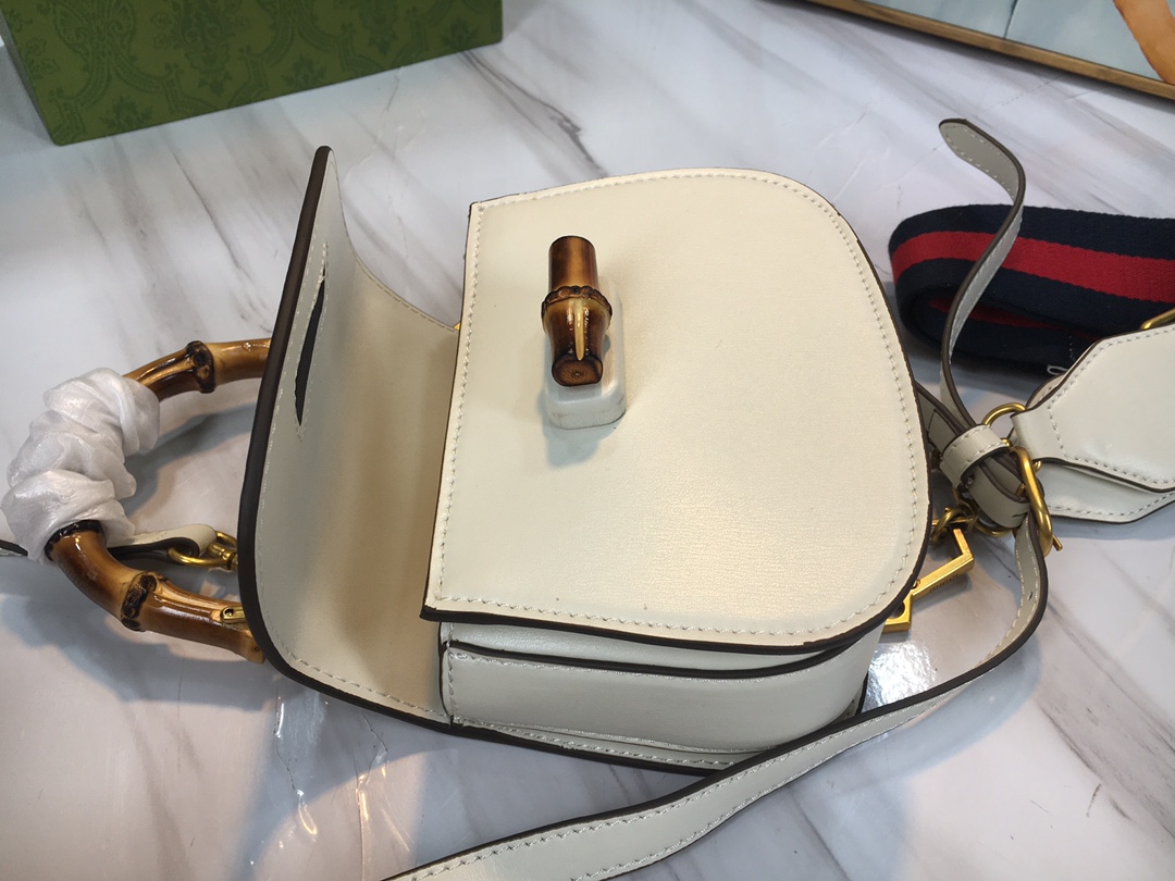 Replica Gucci Double G Bamboo 1947 Mini Top Handle Bag