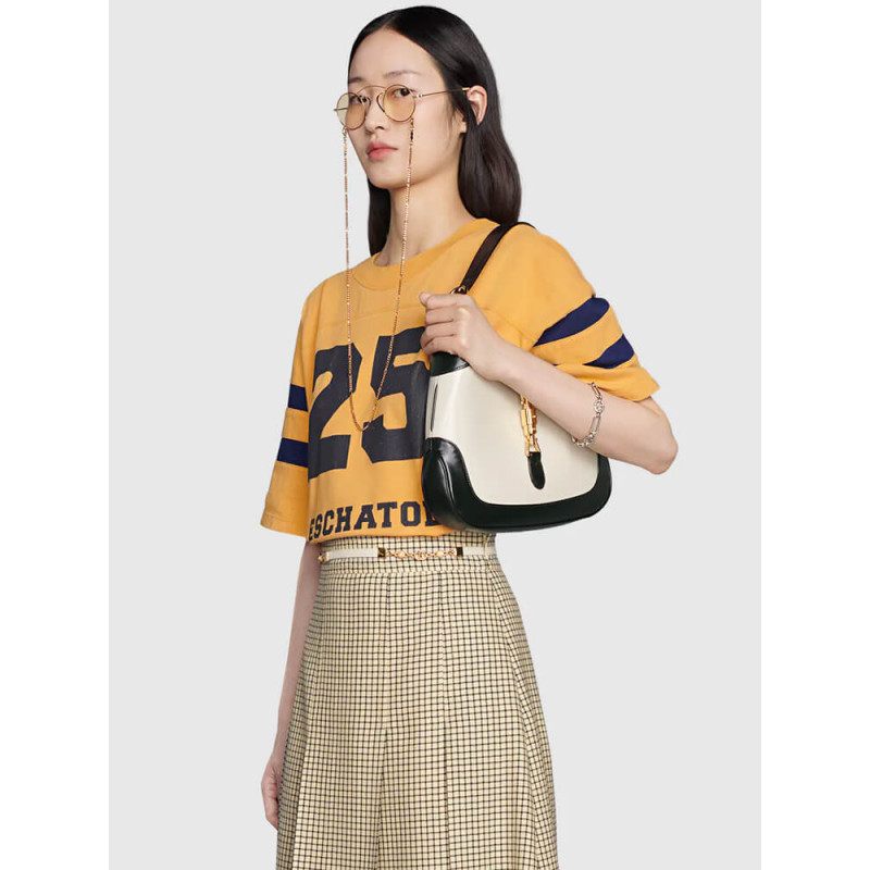 Replica Gucci Jackie 1961 Leather Small Shoulder Bag 636706