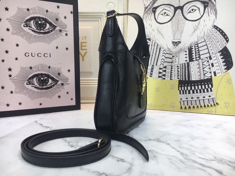 Replica Gucci Jackie 1961 Mini Hobo Bag 637092 Solid