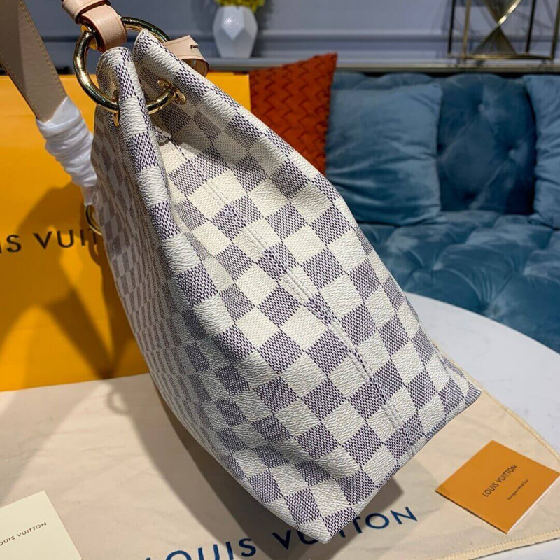 Replica Louis Vuitton Damier Azur Canvas Graceful Pm N42249