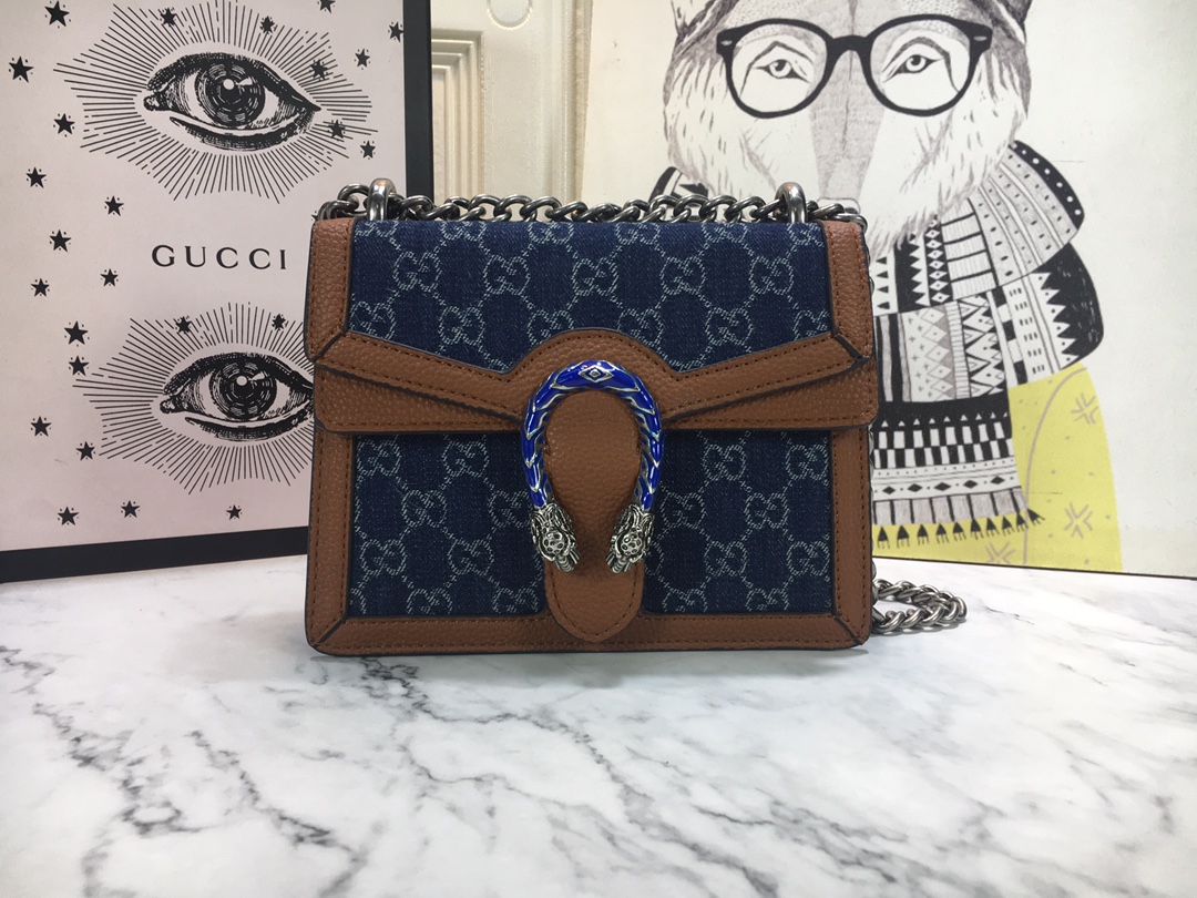 Replica Gucci Blue Dionysus Mini Bag