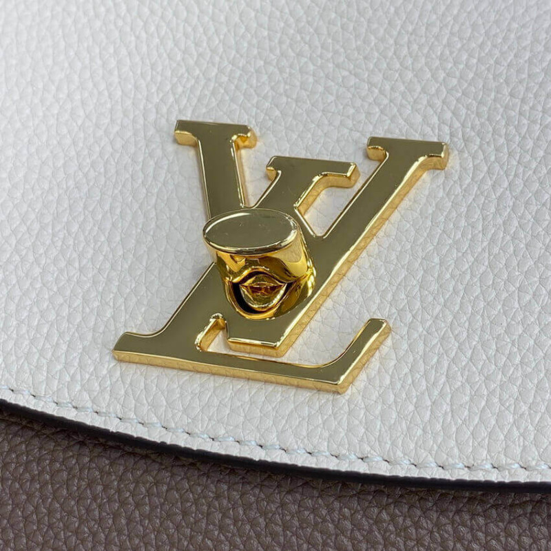 Replica Louis Vuitton Lockme Ever Bb M56645 Smokey/Quartz/Caramel