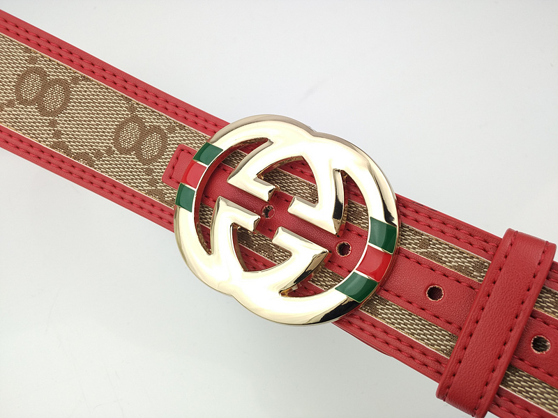 Replica Gucci Belt G299-75 Red 38Mm