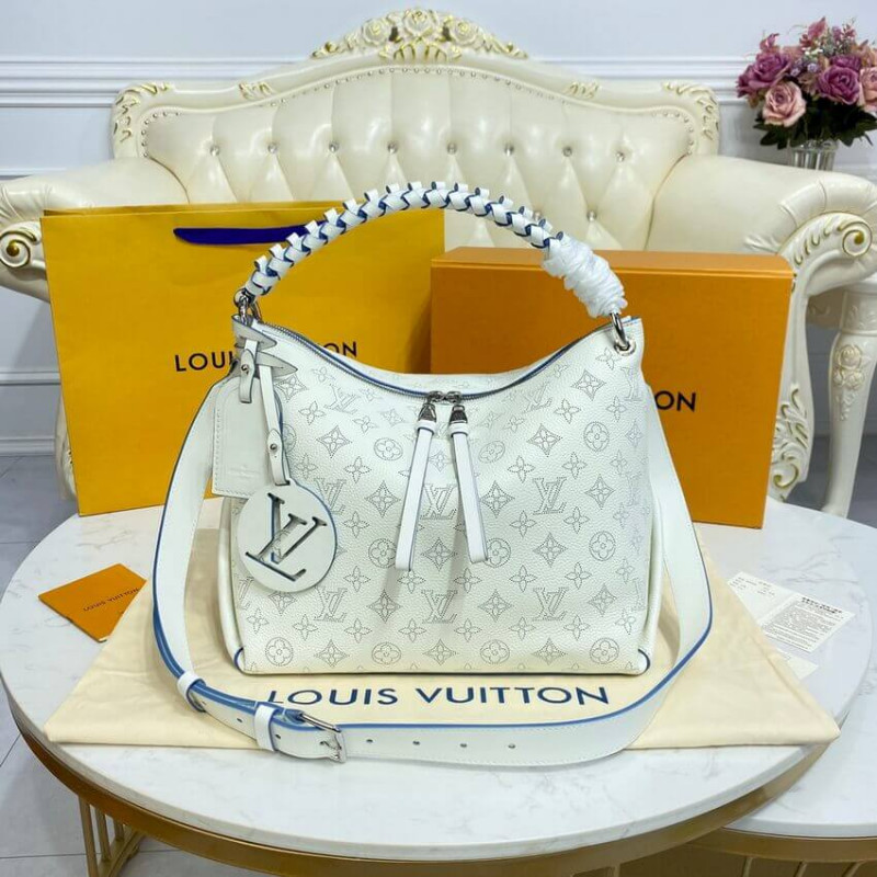 Replica Louis Vuitton Beaubourg Hobo Mm M58482 White