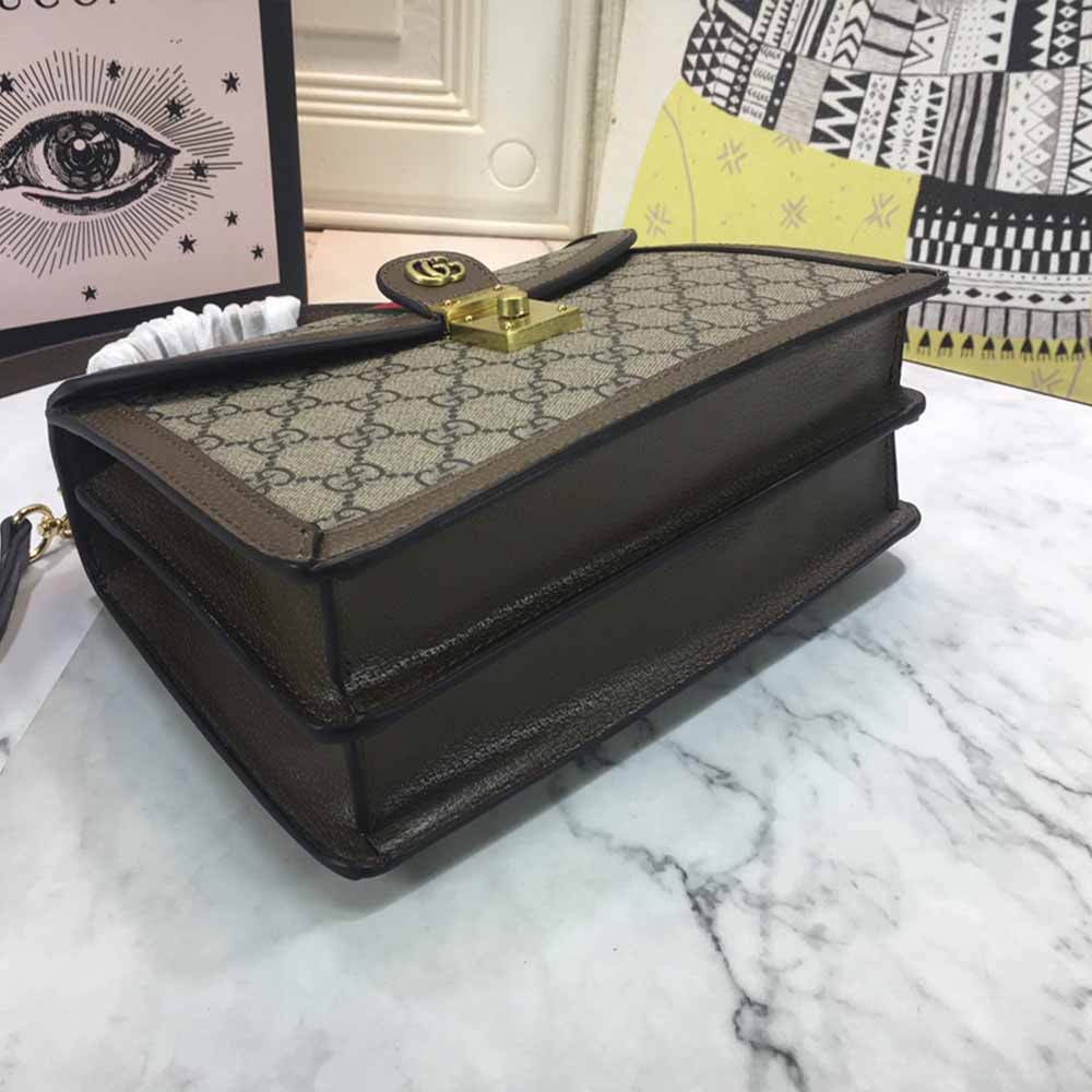 Replica Gucci Ophidia Small Top Handle Bag With Web 651055
