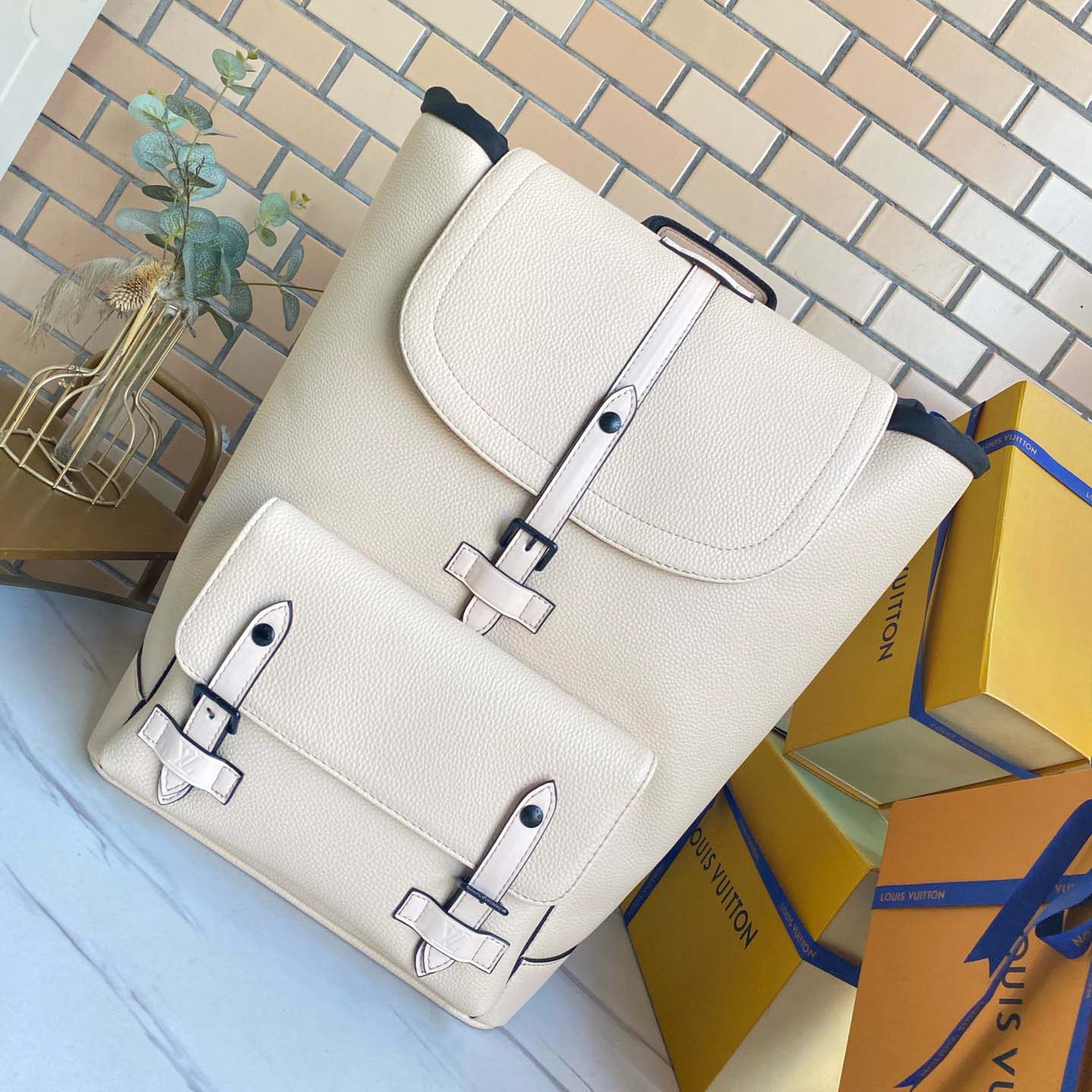 Replica Louis Vuitton Christopher Slim Backpack