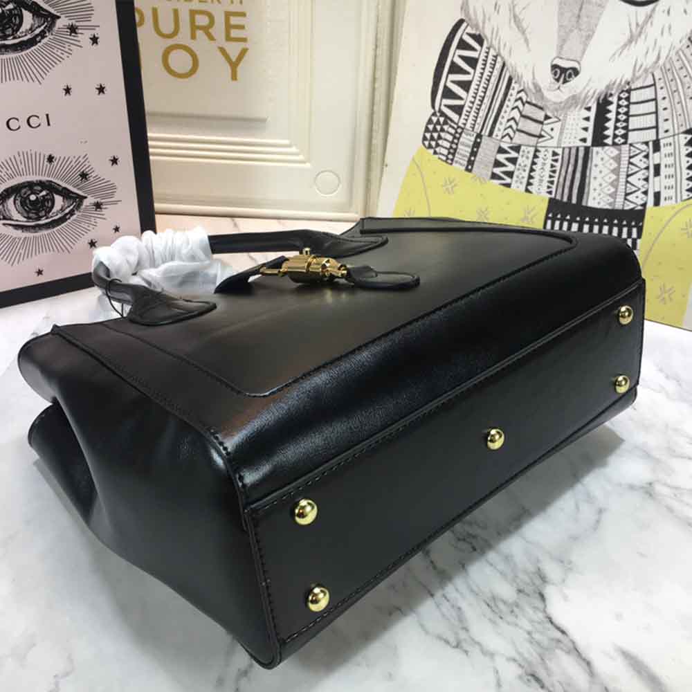 Replica Gucci Jackie 1961 Large Tote Bag 649015 Red/Black/Grey