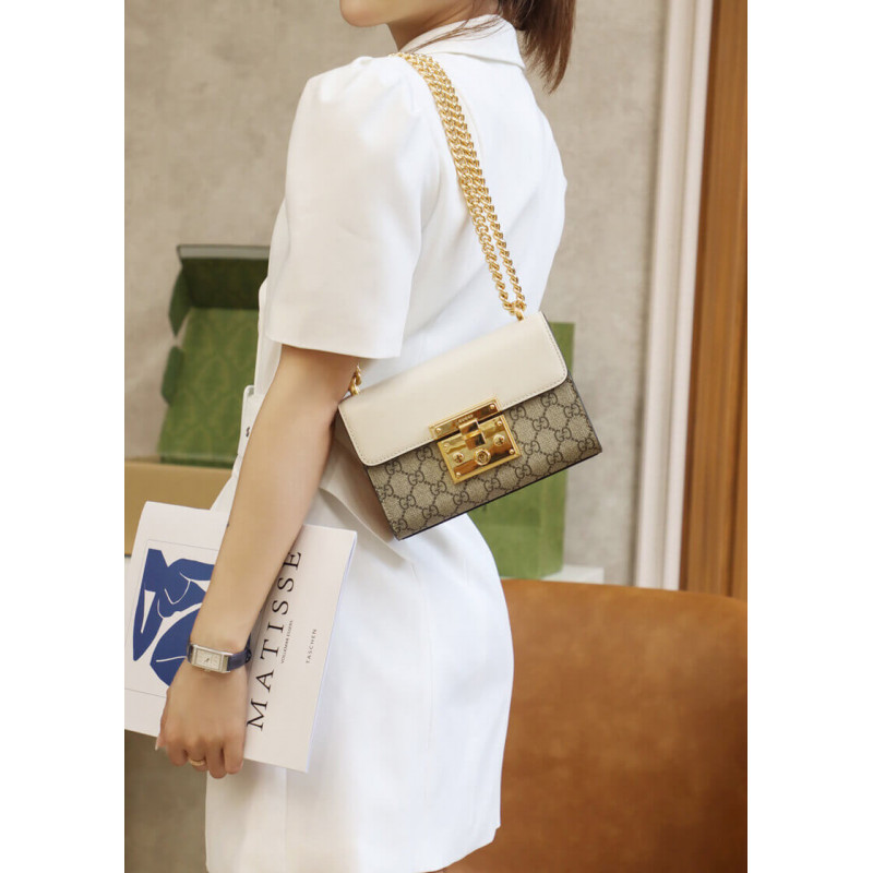 Replica Gucci Padlock Small Gg Shoulder Bag 409487