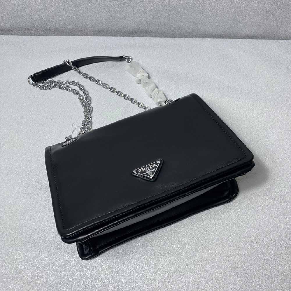 Replica Prada Saffiano Leather Mini Pouch 2021415