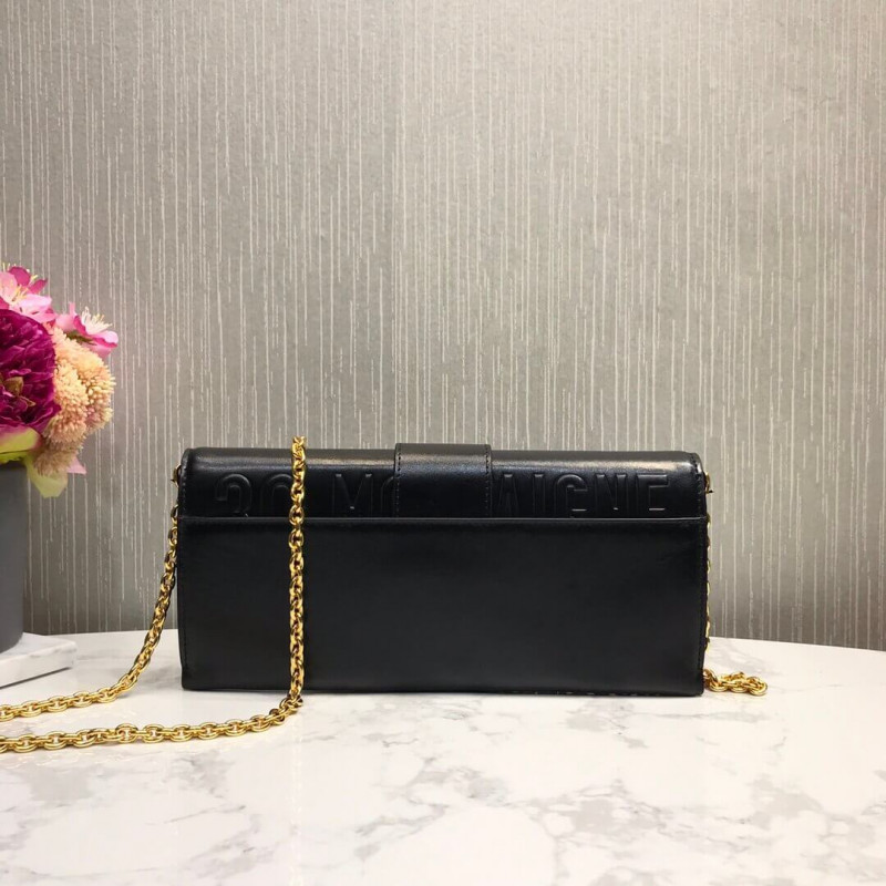 Replica Christian Dior 30 Montaigne Calfskin Clutch Chain Bag M9206