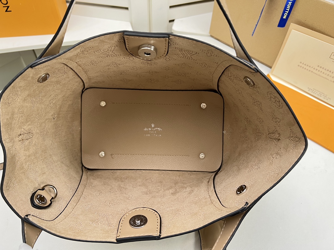 Replica Louis Vuitton Hina Pm- Beige/Pink/White