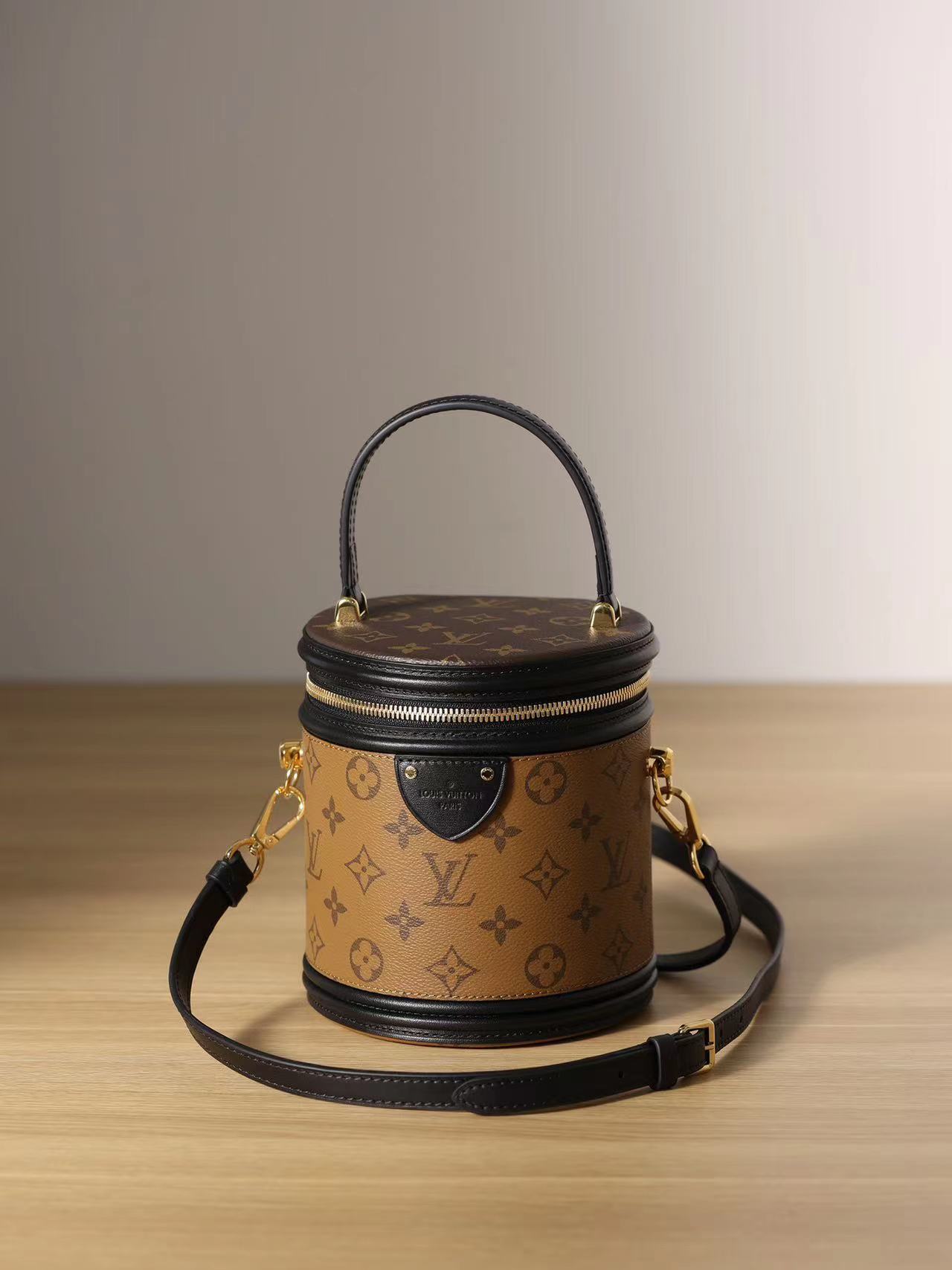 Replica Louis Vuitton Monogram Reverse Canvas Cannes M43986