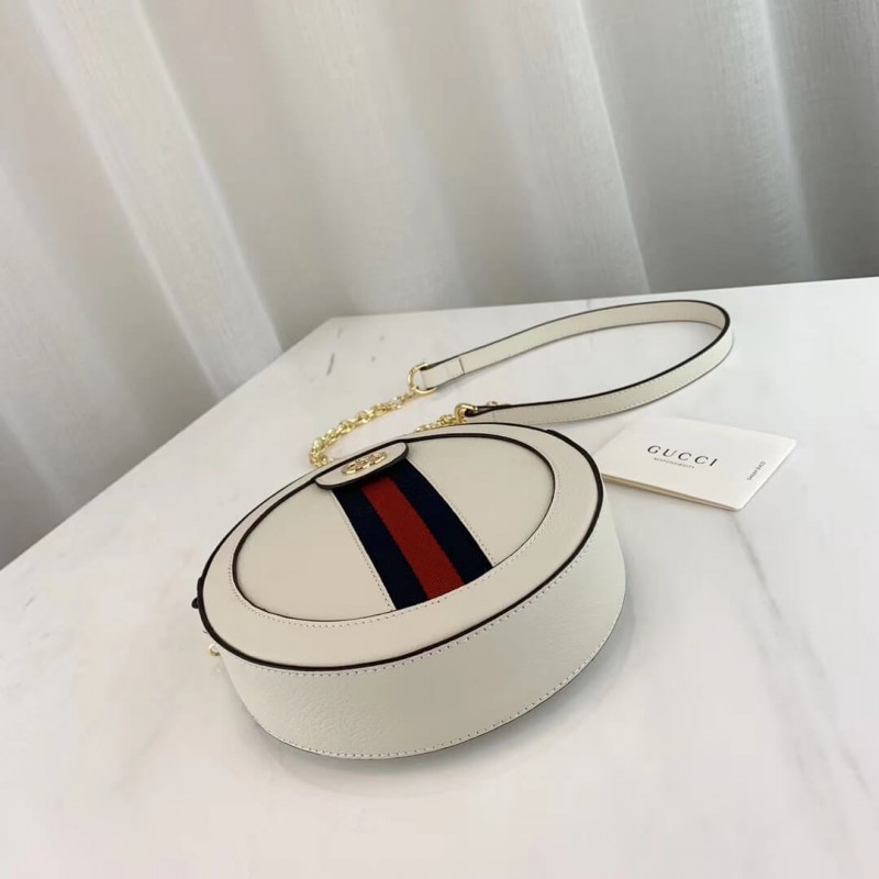 Replica Gucci Ophidia Mini Round Shoulder Bag 550618