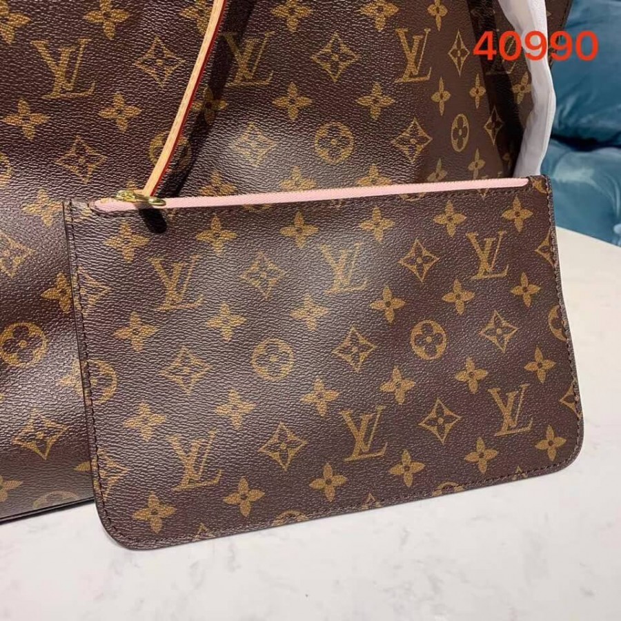 Replica Louis Vuitton Monogram Canvas Neverfull Gm M40990 Pink