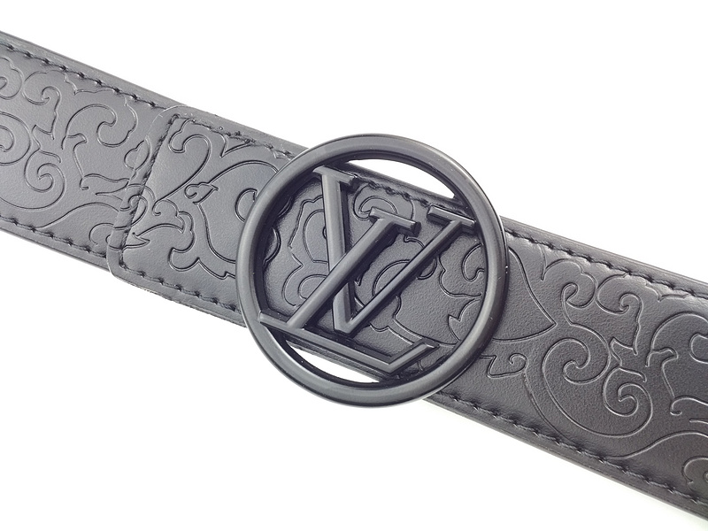 Replica Louis Vuitton Belt L229-75 38Mm Black