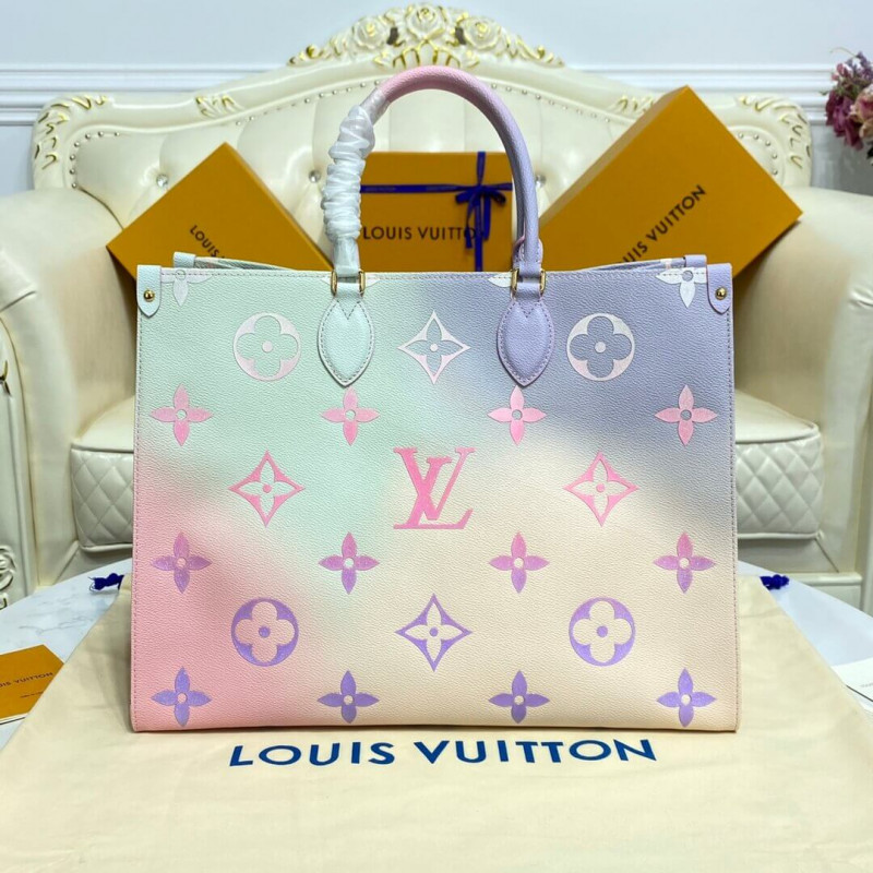 Replica Louis Vuitton Onthego Gm M46076 Sunrise Pastel