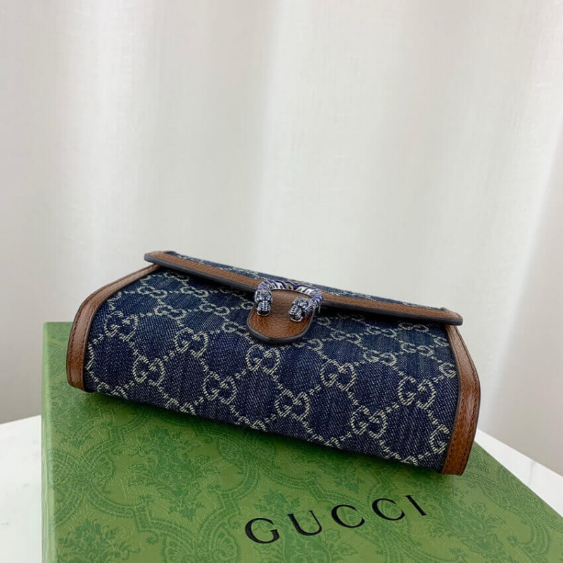 Replica Gucci Denim Dionysus Mini Chain Bag 401231