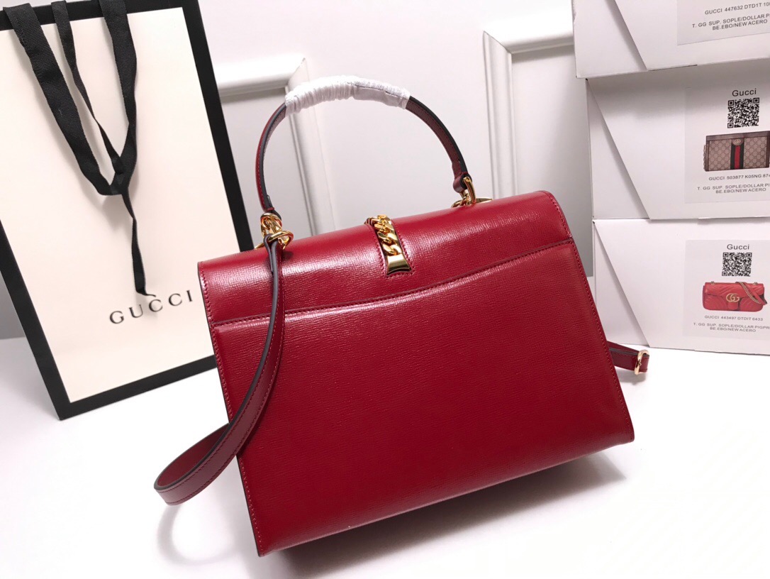Replica Gucci Sylvie 1969 Small Top Handle Bag