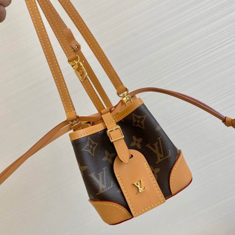 Replica Louis Vuitton Monogram Canvas Mini Bucket Bag M57099