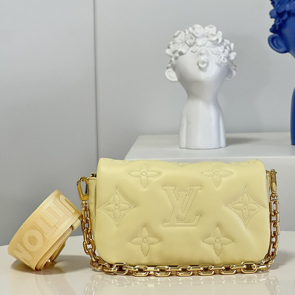 Replica Louis Vuitton Aaa- Wallet On Strap Bubblegram