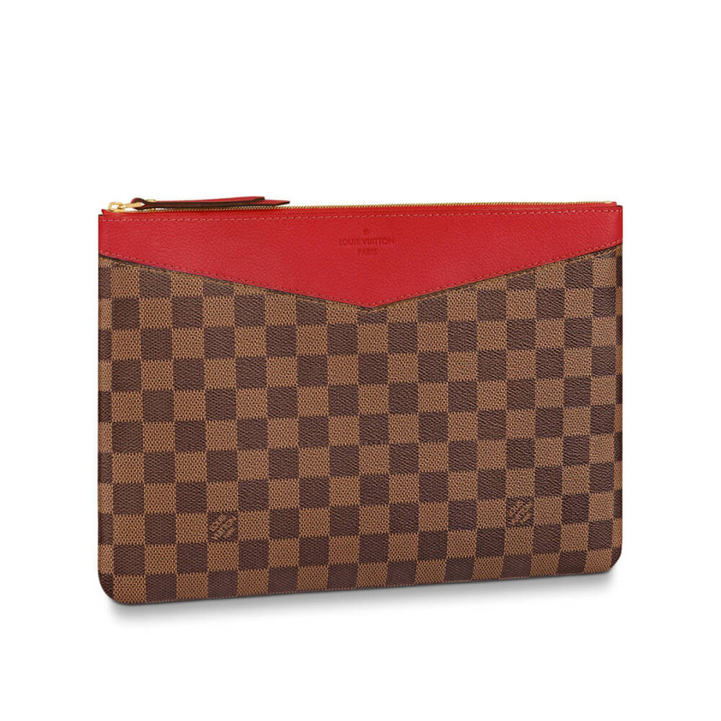 Replica Louis Vuitton Damier Ebene Daily Pouch N60262