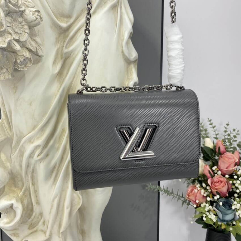 Replica Louis Vuitton Epi Leather Twist Mm M56530 Gray