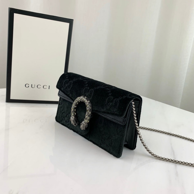 Replica Gucci Dionysus Gg Velvet Super Mini Bag 476432