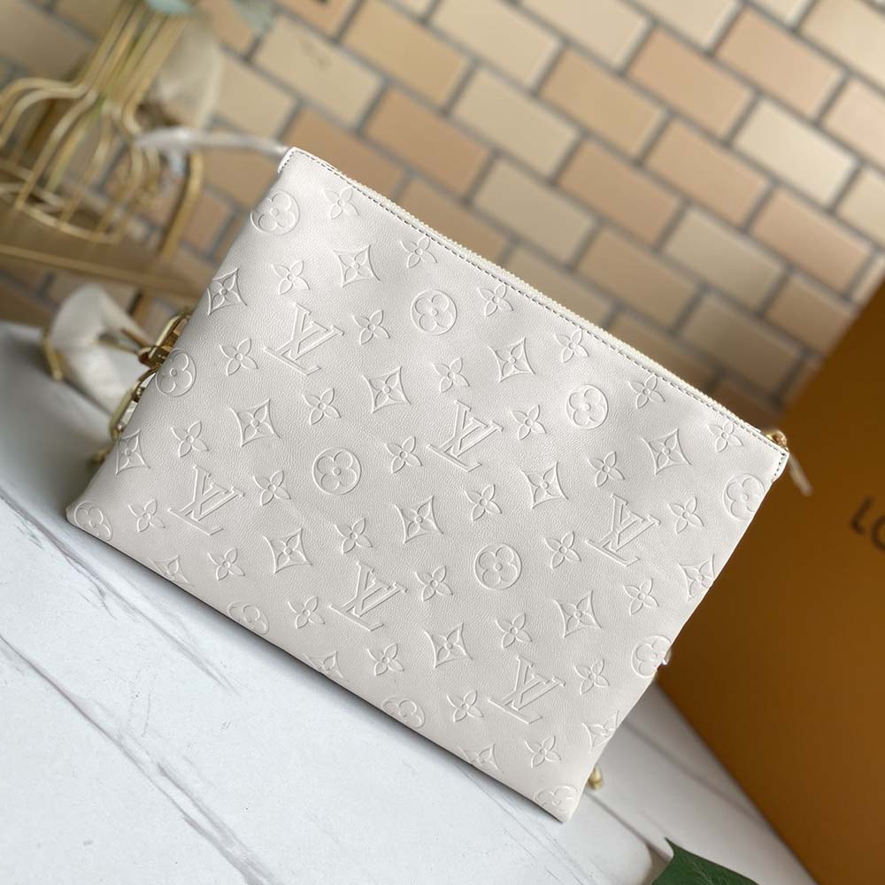 Replica Louis Vuitton Coussin Pm M57790 Black/White/Red