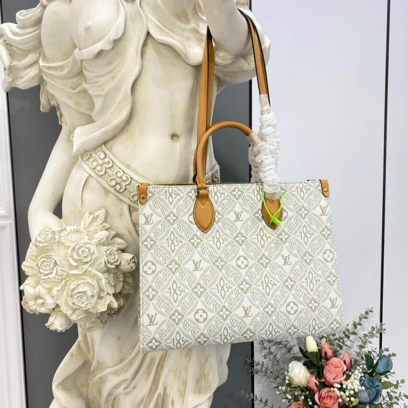 Replica Louis Vuitton Since 1854 Jacquard Textile Onthego Mm M59614